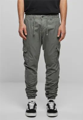 Image de Urban Classics TB1268 | Pantalon de jogging cargo pour homme - Couleur : darkgrey - Taille : XXL