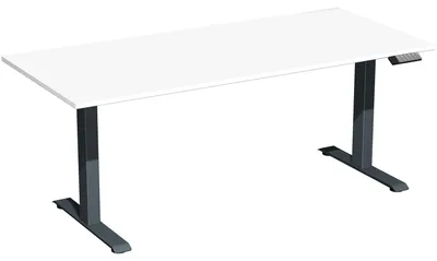 Immagine prodotto di Tavolo Elevate Plus 1600x800x630-1280mm antracite/bianco