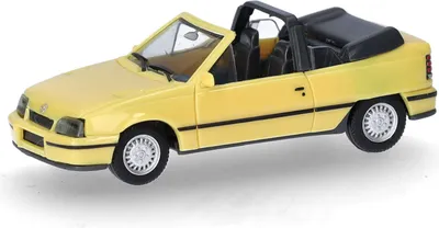 Produktbild von Herpa 421027 - 1/87 Opel Kadett E Gsi Cabrio, Jamaicagelb - Neu
