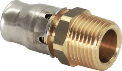 Produktbild von Fränkische Alpex Plus Übergang mit AG 16 mm - 1/2" AG