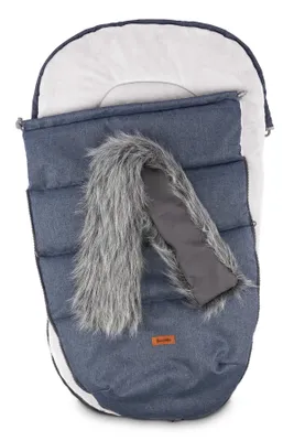 Produktbild von SENSILLO - Fusack Kinderwagen Winter - Auenstoff Wasserabweisend - 100x50cm - Marineblau