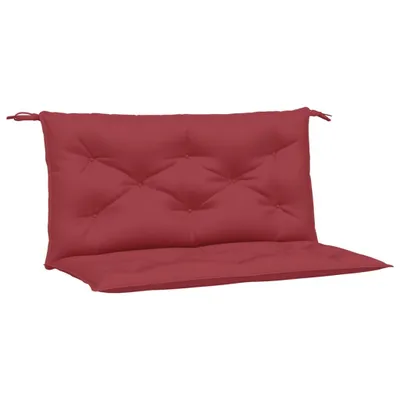 Produktbild von vidaXL Gartenbank-Auflagen 2 Stk. Weinrot 100x50x7 cm Oxford-Gewebe