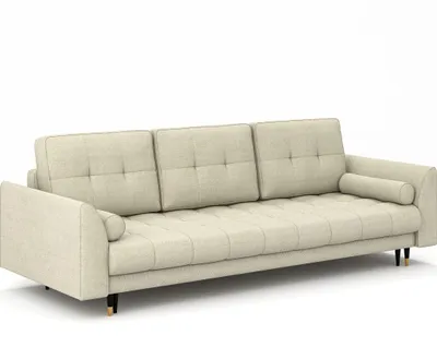 Produktbild von Sofa mit Schlaffunktion und Bettkaste Couch Beige Candy Storm 02