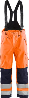 Produktbild von Blakläder® High Vis Shell Hose High Vis 1867 1977 in div. Farben, Farbe:high vis orange/marineblau, Größe:D92 (D23)