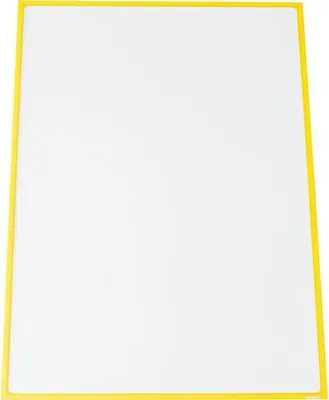 Produktbild von Infotasche magnetisch für DIN A2 435x610mm VE=1 Stück gelb
