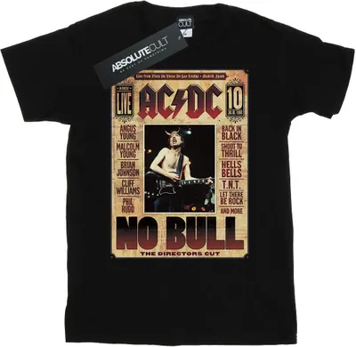 Produktbild von AC/DC - "No Bull Live" T-Shirt für Herren BI6695 (XL) (Schwarz)