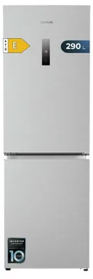 Obrázek produktu pro Cecotec 01971, 290 l, Beznámrazový systém (chladnička), SN-T, 6 kg/24h, E, Nerezová ocel