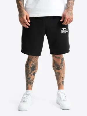 Produktbild von Herren Shorts normale Passform HARRINGAY Black/White XL Lonsdale