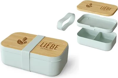 Produktbild von LaVida Brotdose "Mit Liebe gemacht"