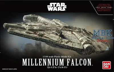 Produktbild von Revell Bandai Millennium Falcon, Spaceship model, Montagesatz, 1:144, Millennium Falcon, Unisex, 196 Stück(e)