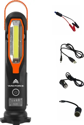 Produktbild von Yardforce Akku-Autostarthilfe-Set LX JS12 mit integrierter LED-Taschenlampe schwarz-orange One Size
