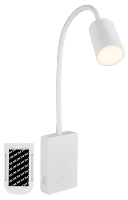 Produktbild von LED Leselampe Akku Kabellos Dimmbar Touch Wandlampe Bett