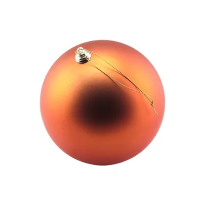 Produktbild von Kunststoffkugel, Durchmesser 20 cm, Kupfer, matt