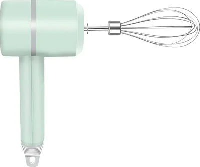 Produktbild von Avizar, Kabelloser Handmixer USB-aufladbar 20W mit Doppelquirlen, Minzgrün
