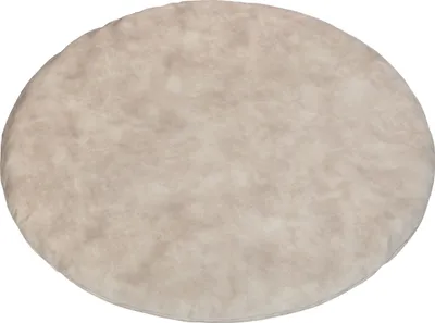 Produktbild von Kidsmill Velours Laufstallmatratzenbezug Rund Natur 90 cm