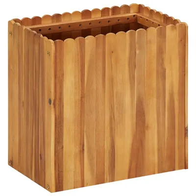 Produktbild von Garten-Hochbeet 50 x 30 x 50 cm Massivholz Akazie