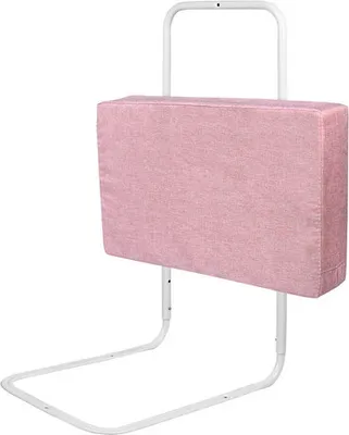 Produktbild von XMTECH Bettschutzgitter Bettgitter zum Vertikalen Heben Höhenverstellbar Rausfallschutz Kinderbettgitter für Kinder 50cm Rosa
