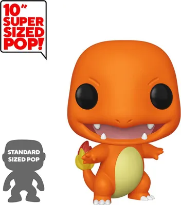 Zdjęcie produktu dla Pokemon Funko POP! Super Sized PVC Figurka kolekcjonerska - Glumanda (456)