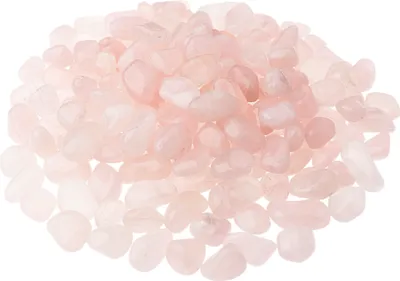 Produktbild von NKlaus 900g Rosenquarz 15 - 25 mm Heilsteine Trommelsteine Barockteine Schmucksteine 14684