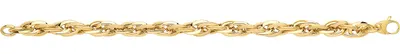 Produktbild von Atemberaubendes 9 Karat (375) Gold Damen - Armband - 19cm*8mm, 6 Gramm; TRS27584