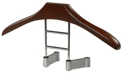 Image de Cintre en bois, 45 cm, marron foncé