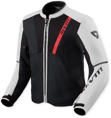 Produktbild von Revit GT-R 4 Air Motorrad Textiljacke, schwarz/weiß, XS