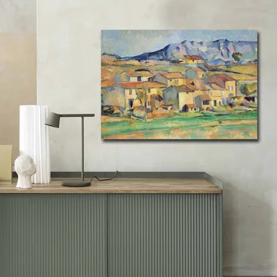 Produktbild von Wallity, 70100FAMOUSART- CVT1551, Bunt, Leinwandbilder, 70 x 100 cm, 100% Wildleder -Leinwand