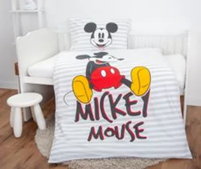 Obrázek produktu pro Dětské povlečení Disney Mickey 40 x 60 a 100 x 135 cm