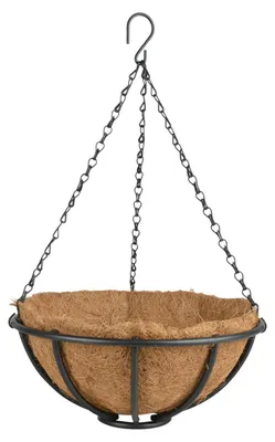 Immagine prodotto di Cestino da appendere Esschert Design in metallo 30 cm; BPH72