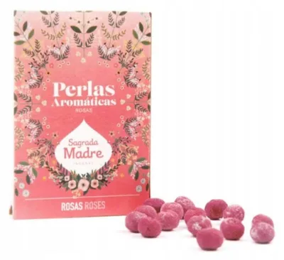 Produktbild von Sagrada Madre Rose Duftperlen - Natur, Liebe, Handgemacht