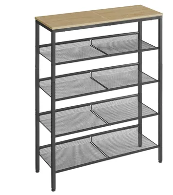 Immagine prodotto di Scarpiera - Leobert - Rovere Sonoma - 75 X 28 X 93 Cm