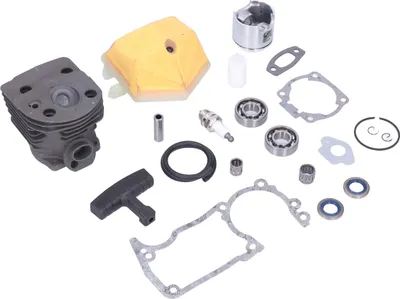 Zdjęcie produktu dla tłok cylindra 46 mm - filtr paliwa - zestaw do pilarki łańcuchowej - akcesoria do Husqvarna 55 51