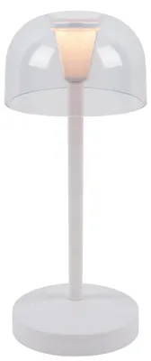 Image de MÜLLER-LICHT Lampe de table à LED rechargeable 27700204, intensité lumineuse variable, 2500K, blanc chaud, blanc