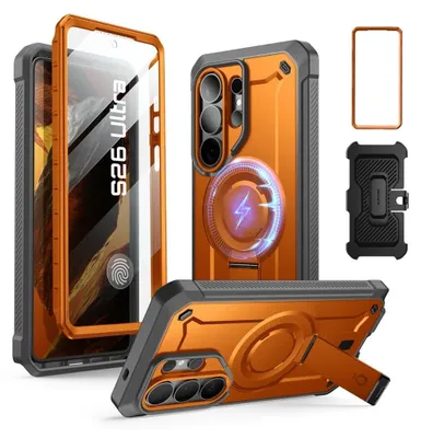 Obrázek produktu pro Pouzdro na mobilní telefon Galaxy S26 Ultra, Supcase UB Pro Mag s MagSafe SP+noSP, oranžovo-šedé