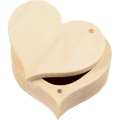 Produktbild von Creativ Company CC Holz-Herz-Box b: 9 cm h: 4 cm
