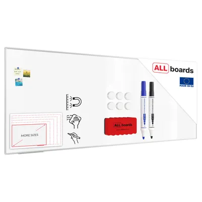 Produktbild von Magnetisches Whiteboard - PREMIUM EXPO Alurahmen 300x120cm