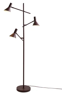 Produktbild von It's about Romi Stehlampe Izmir 3-armig Bordeaux