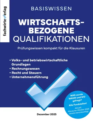 Produktbild von Wirtschaftsbezogene Qualifikationen
