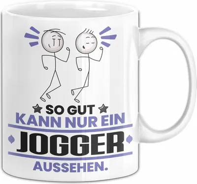 Produktbild von Jogger Geschenk Tasse So Gut Kann Nur Ein Jogger Aussehen Geschenkidee Kaffee-Becher (Weiß)