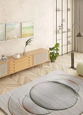 Produktbild von ATTICGO Kurzflorteppich LIBET Modern in Beige, 120x170 cm