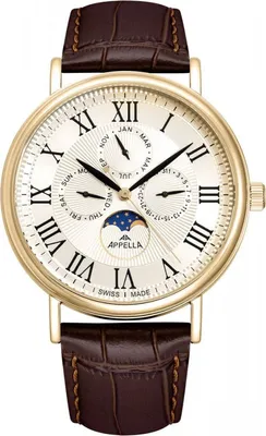 Produktbild von Appella Moonphase Herrenuhr