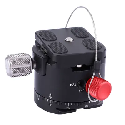 Produktbild von Stativkopf, Stativ-Kugelkopf, Panoramakopf, 360-Panorama-Stativkopf, Panoramastativkopf, Zeitraffer-Stativkopf
