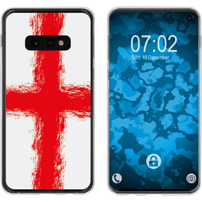 Produktbild von PhoneNatic Case kompatibel mit Samsung Galaxy S10e Silikon-Hülle WM England M4