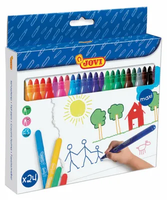 Image de Jovi Jumbo Markers Fixky 24 ks