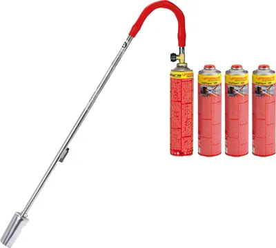 Image de ROTHENBERGER Industrial Brûleur à jet large Turbo Plus y compris 4x Multigaz (600 ml chacun) - 1500005297