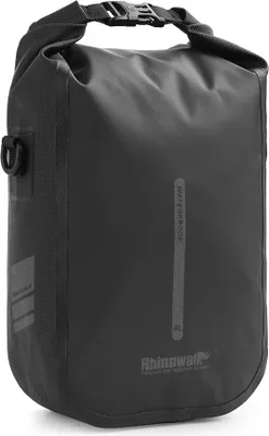 Produktbild von 4L wasserdichte Gabeltasche Fahrrad, Fahrradtasche für Gepäckträger und E-Scooter, Gepäckträgertasche vorne Seitentasche hinten Umhängetasche
