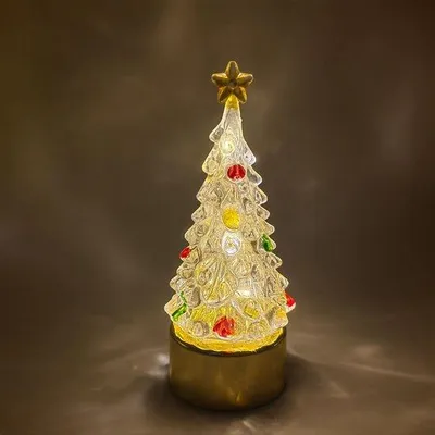 Produktbild von Kerstdekoration, goldener Kerstbaumzier, Nachtleuchte