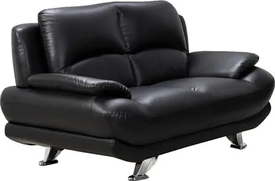 Produktbild von 2-Sitzer Sofa aus  MUSKO - Schwarz