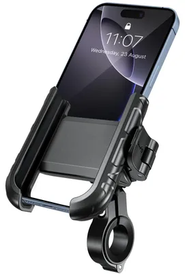 Produktbild von Universelle Motorrad Smartphone Halterung - Rotationslenkerhalterung