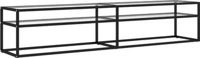 Obrázok produktu pre vidaXL TV skrinka transparentná 200x40x40,5 cm tvrdené sklo